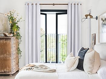 Custom Linen Curtains for bedroom