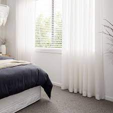 roller blinds and ready made curtains