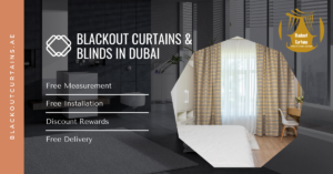 Blackout Curtains and Panel Blinds Dubai
