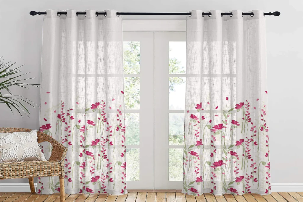priented home curtains