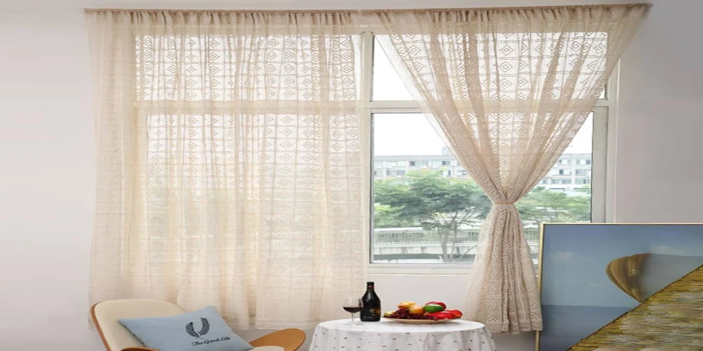sheer cotton curtains
