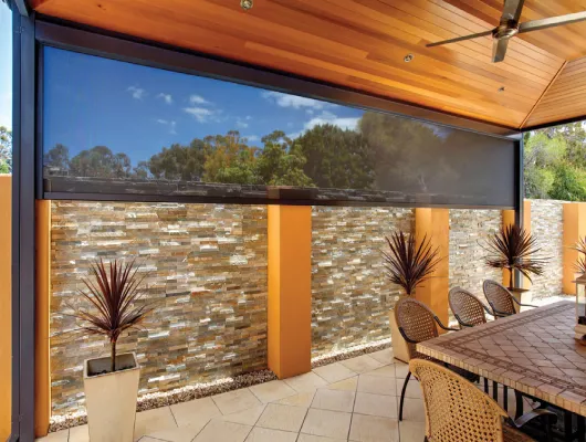 stylish outdoor blinds