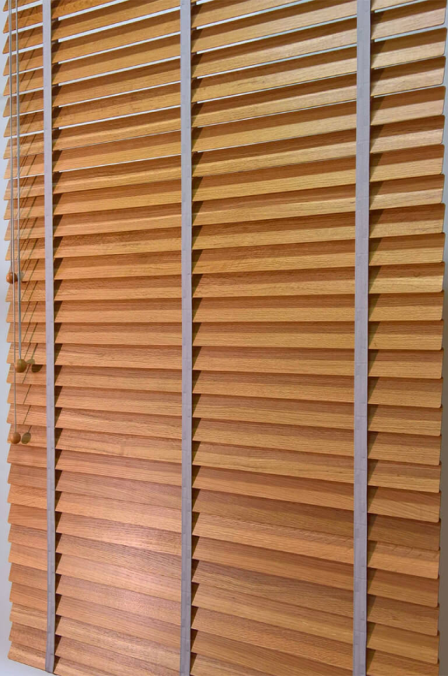 wooden blinds in Dubai