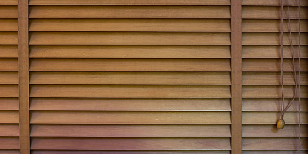 wooden blinds in Dubai