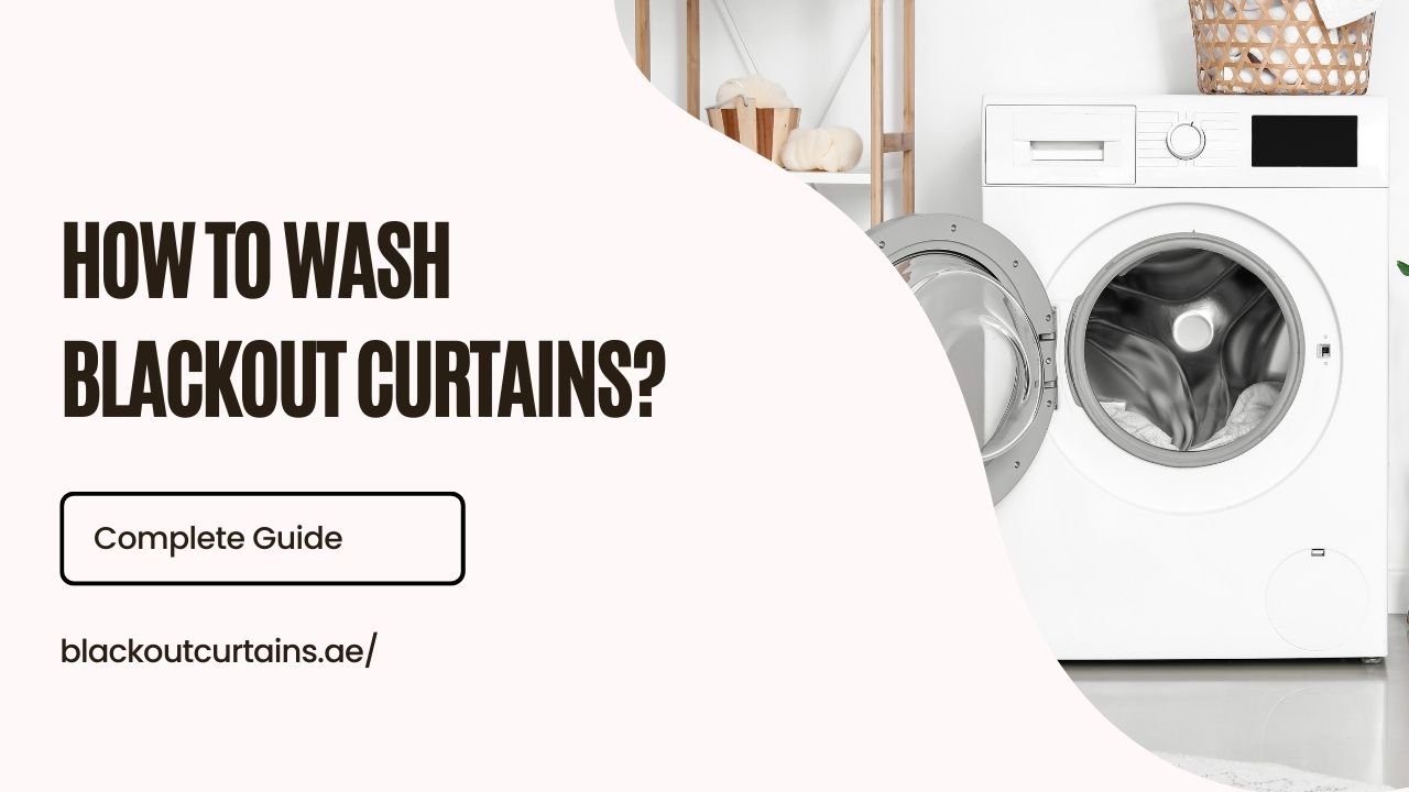 How to Wash Blackout Curtains