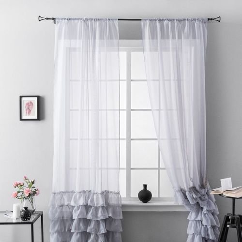 White Sheer Curtains in Dubai