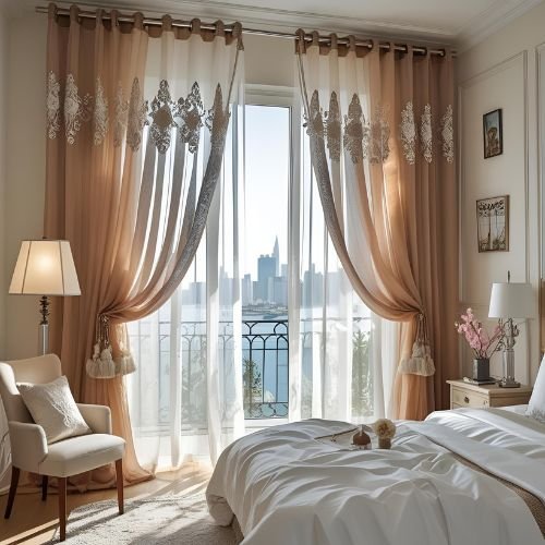 Bedroom Sheer Curtains