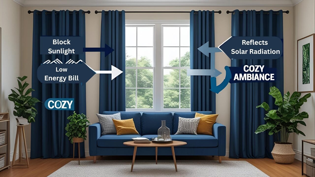 How Blackout Window Curtains Contribute to Energy Efficiency