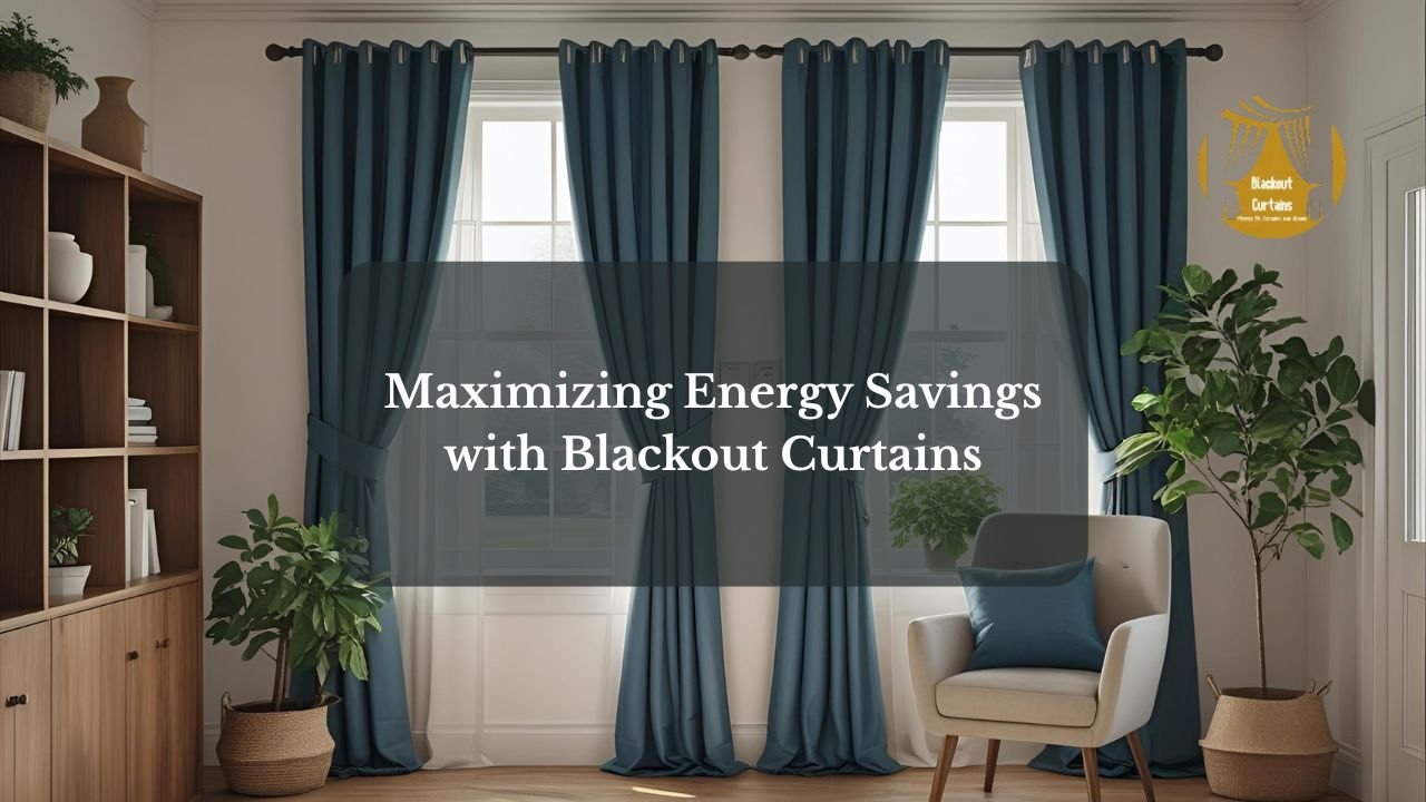 How To Maximize Energy Savings with Blackout Curtains