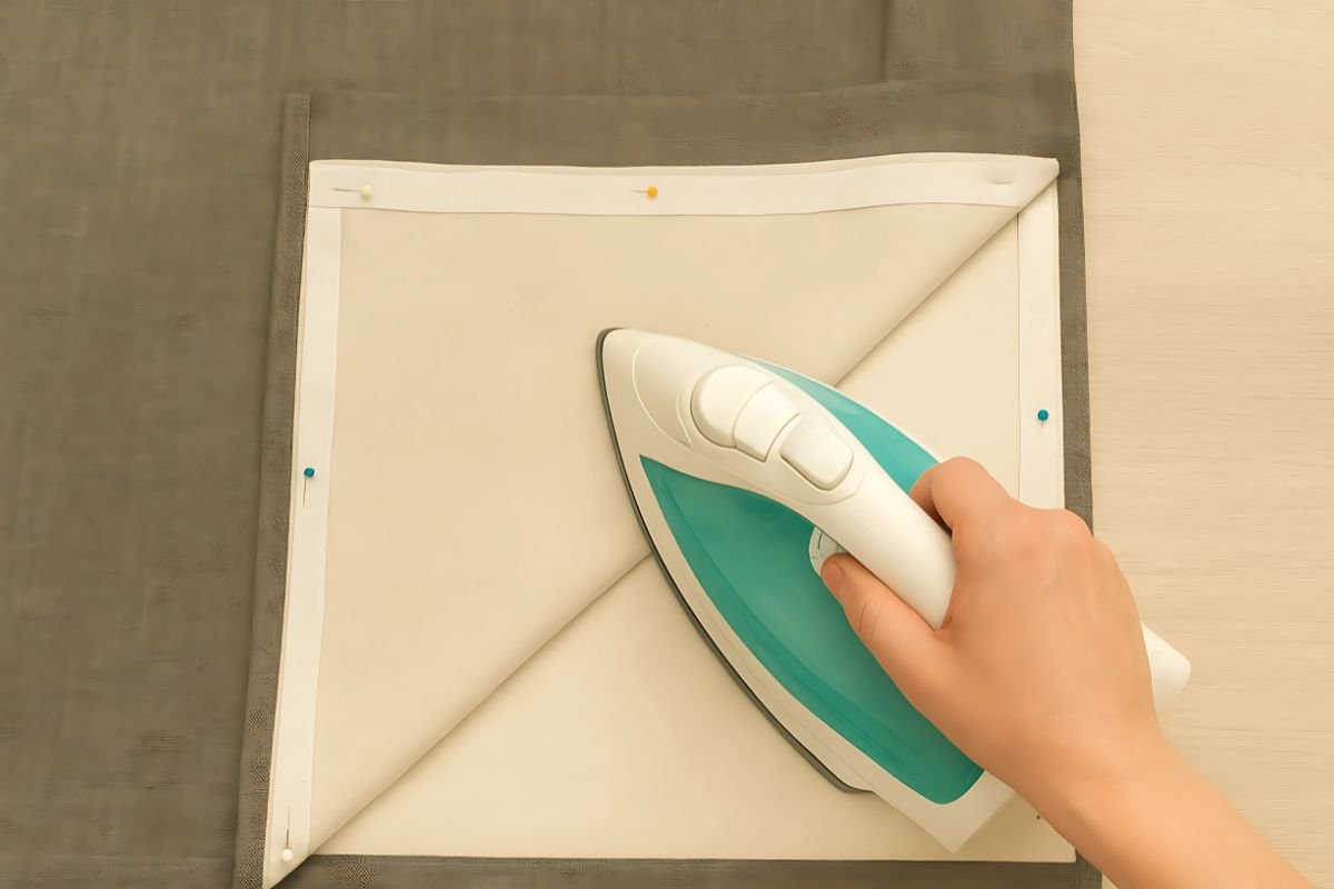 No-Sew Iron-On to Add Blackout Lining