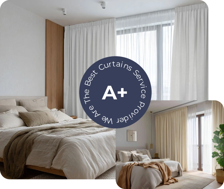 Bedroom curtain shop Dubai