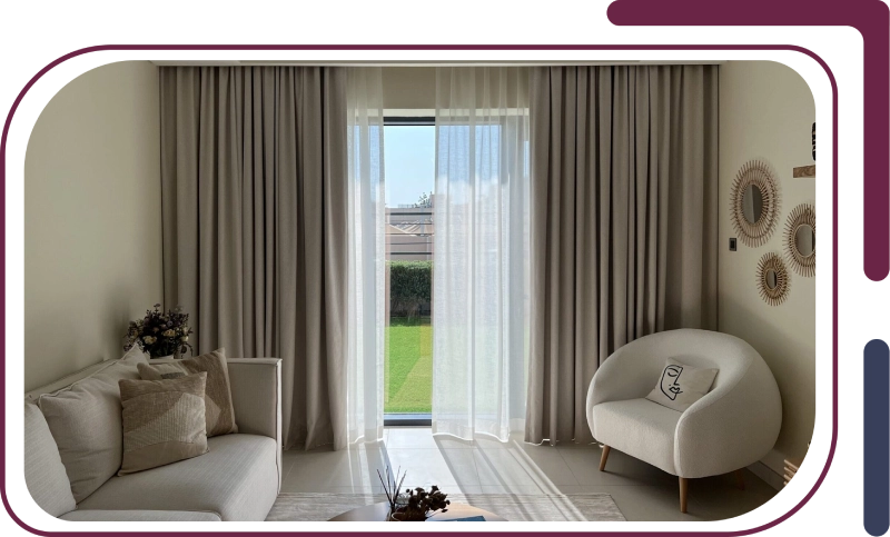 Blackout curtains in Dubai