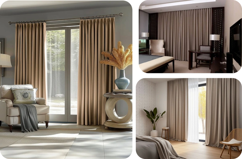 Blackout window curtains Dubai
