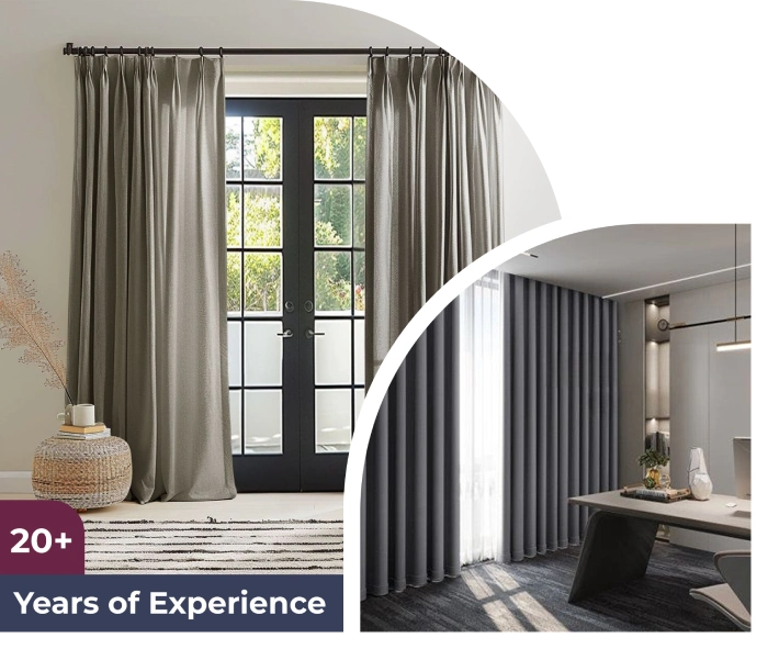 Custom blackout curtains Dubai