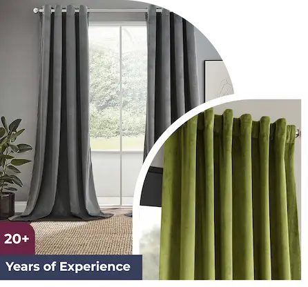 Luxury Velvet Curtains Dubai