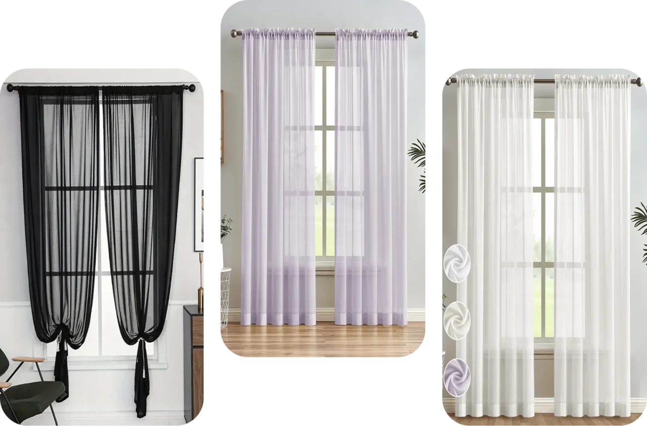 Chiffon Curtains Dubai