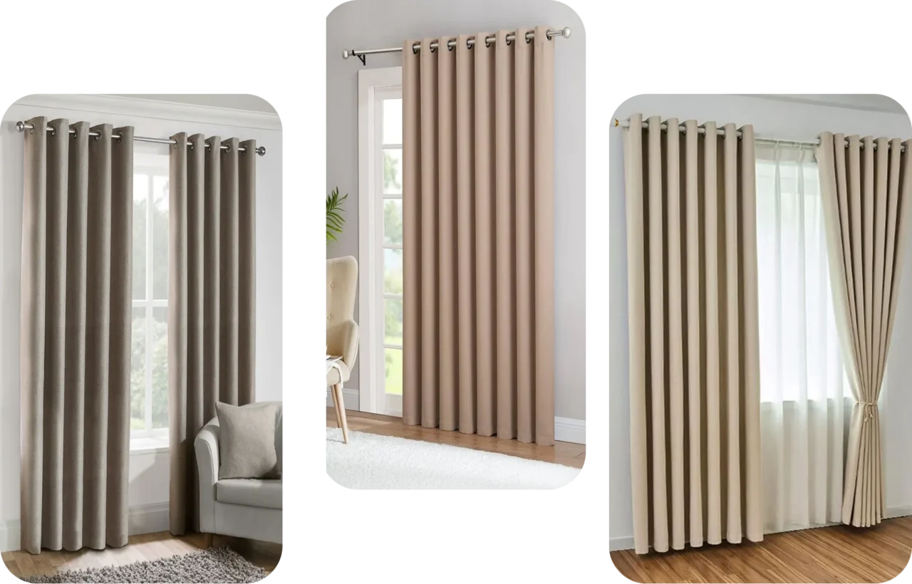 Eyelet Curtains Dubai