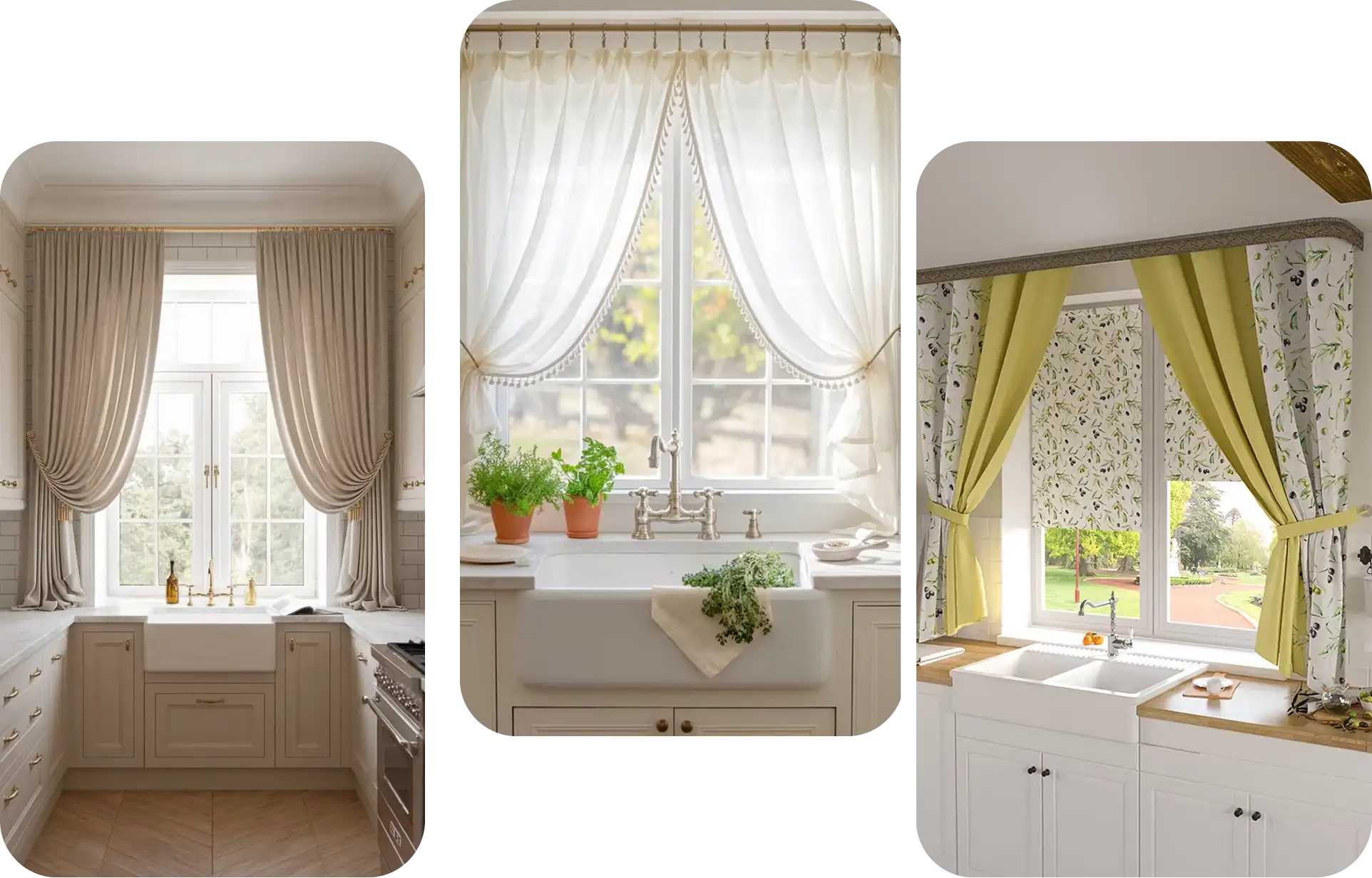 Kitchen Curtains Dubai