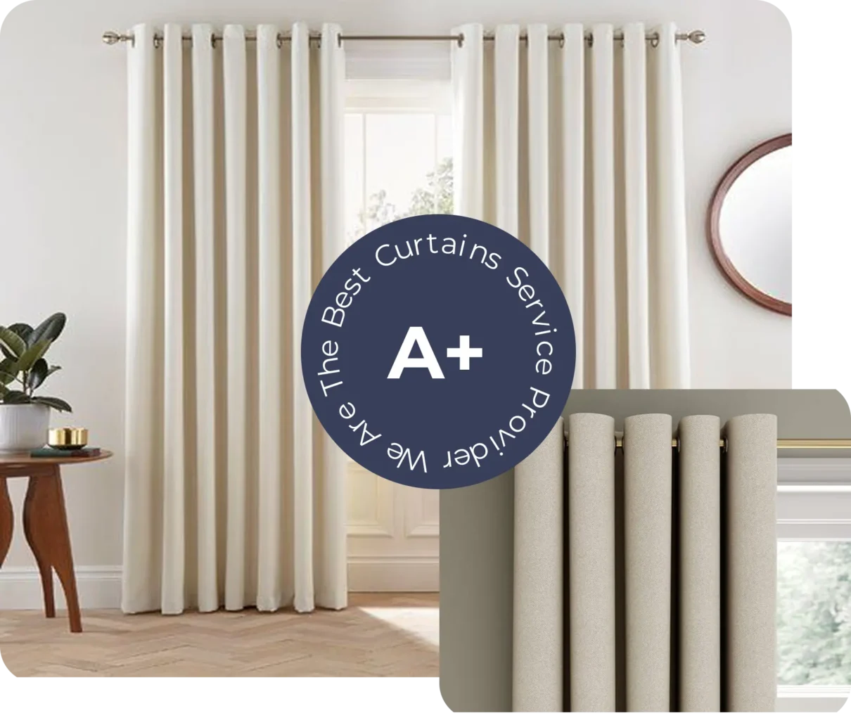 Modern Eyelet Curtains