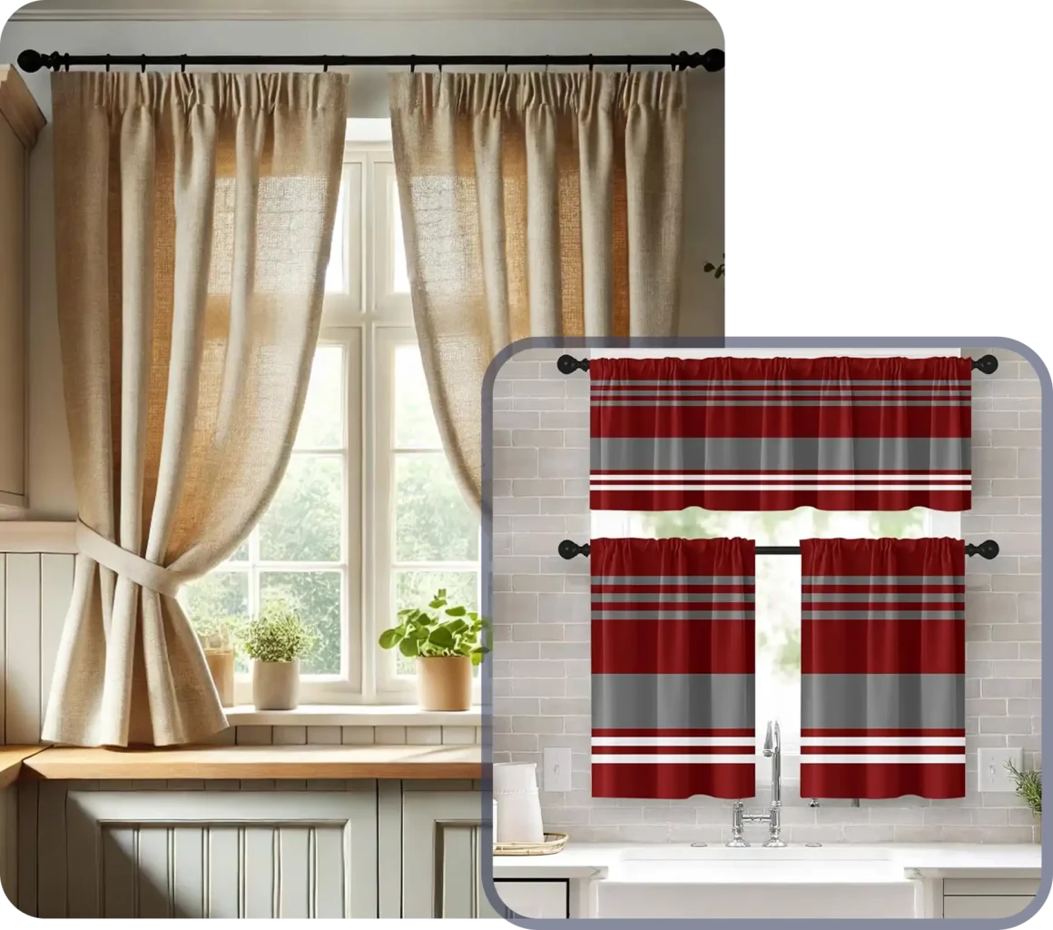 Kitchen Curtains Dubai