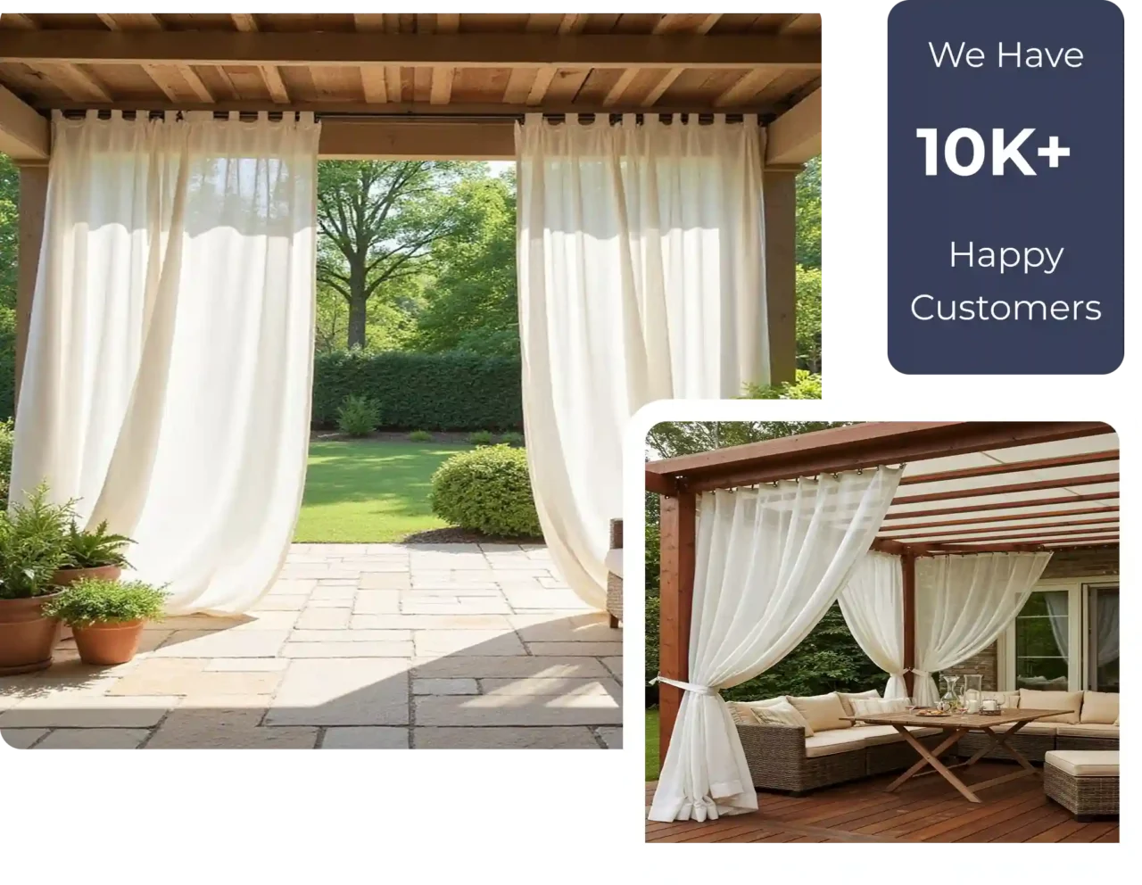 Modren Balcony Curtains