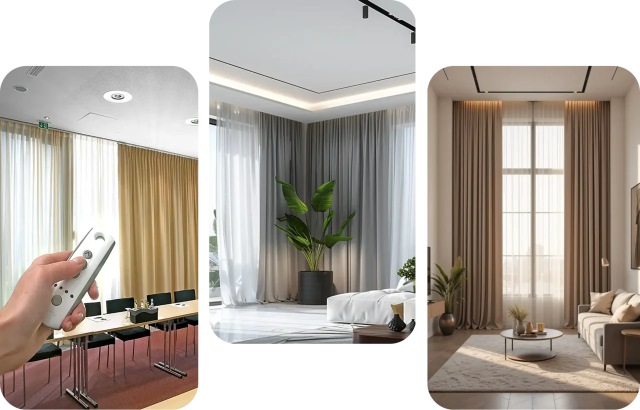 Motorized Curtains Dubai