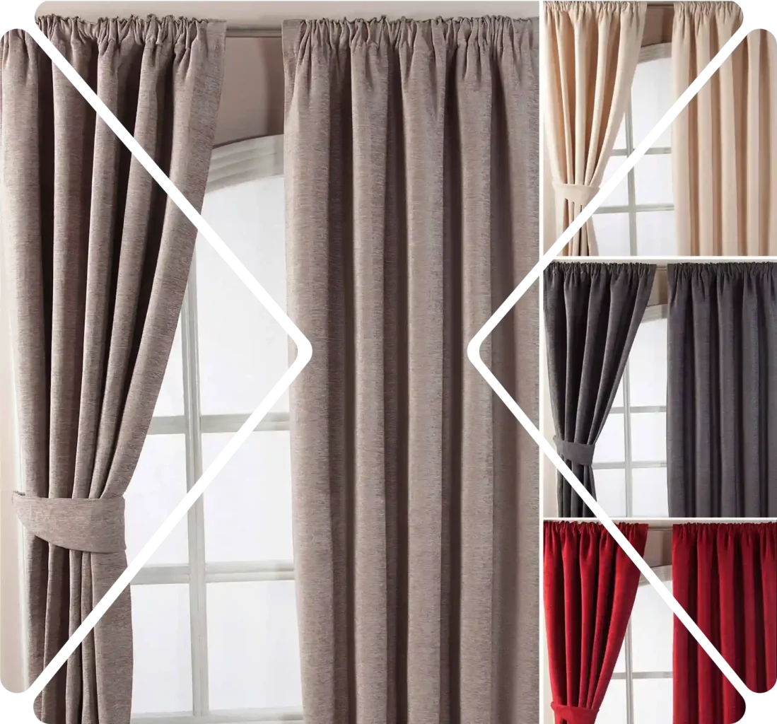 Pencil Pleat Curtains Dubai