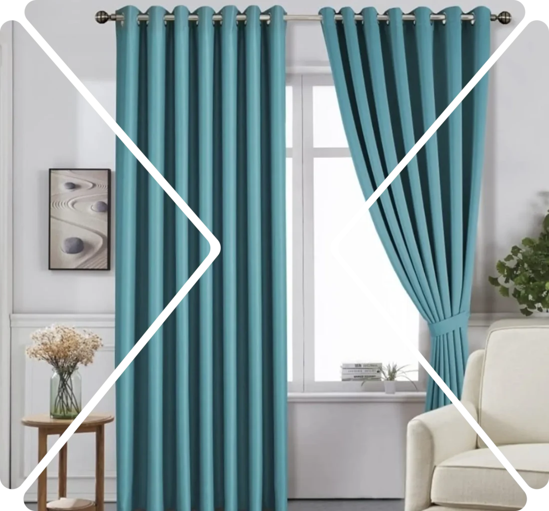 Eyelet window Curtains Dubai