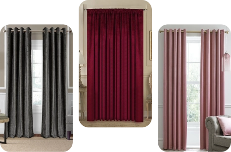 Velvet Curtains Dubai