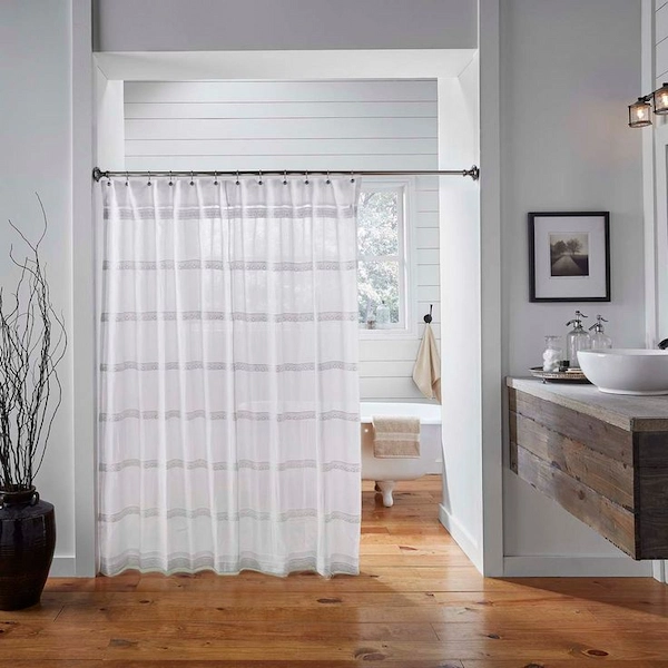 Sheer shower curtain Dubai