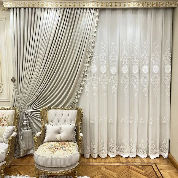 Arabic White Curtains Dubai