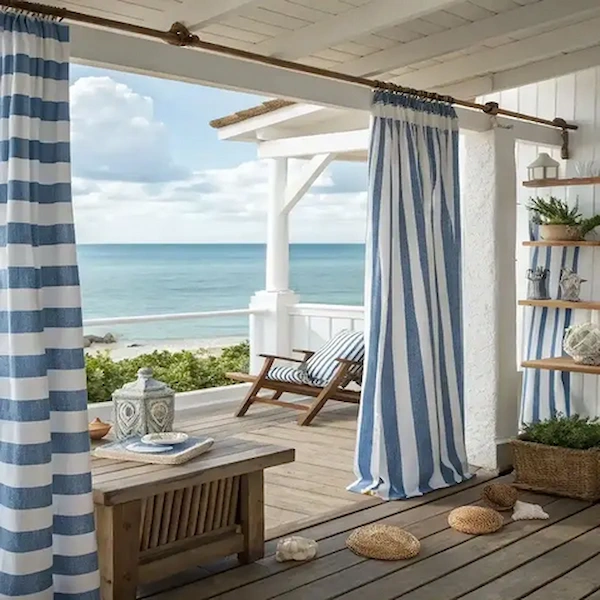 Hotel Balcony Curtains