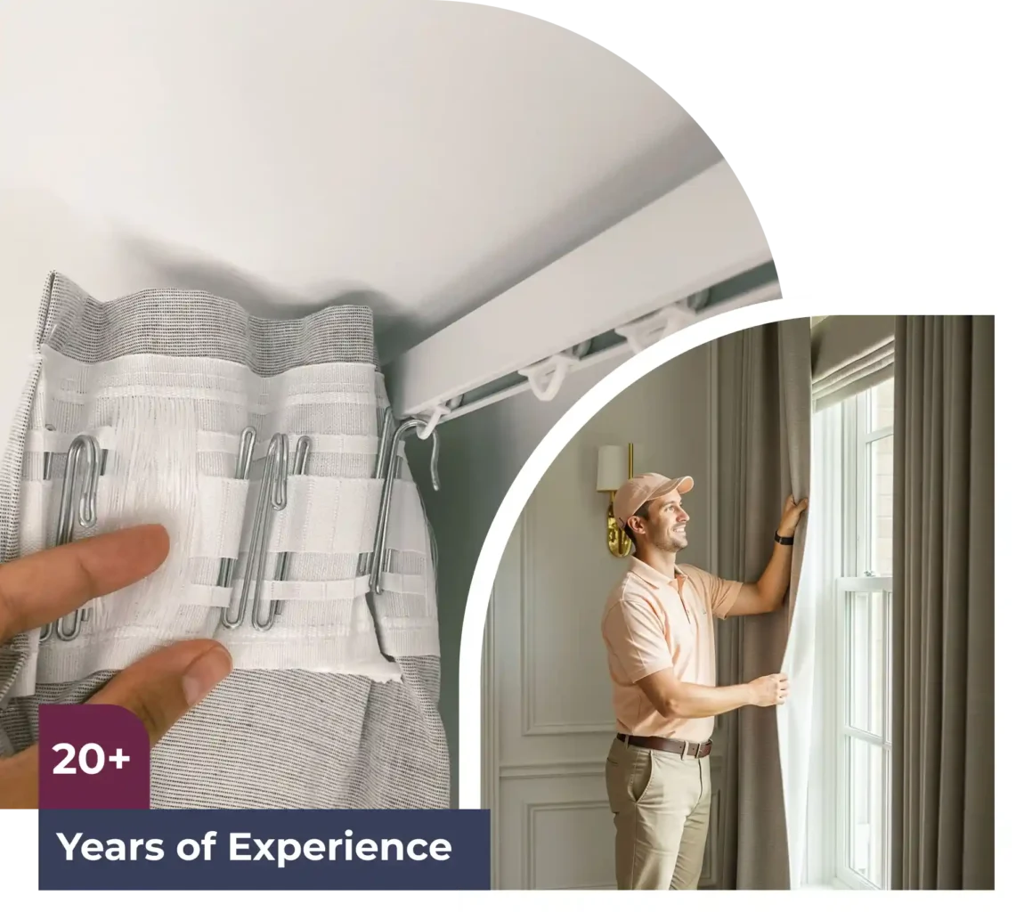 New Curtain Installation