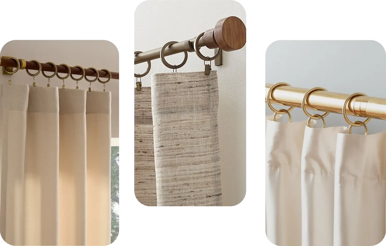 Curtain Rings Dubai Collection