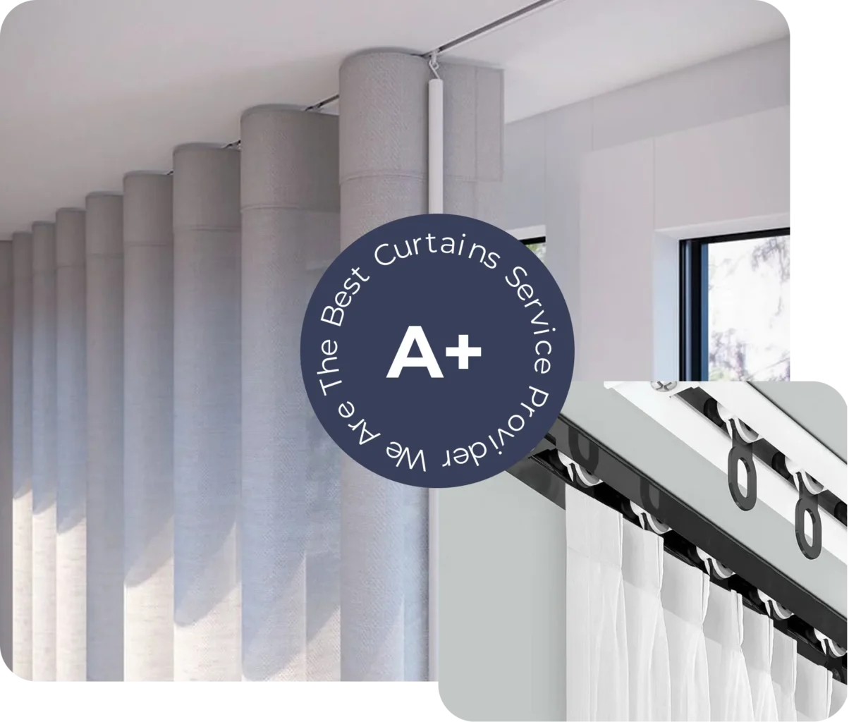 Motorized Curtains Tracks