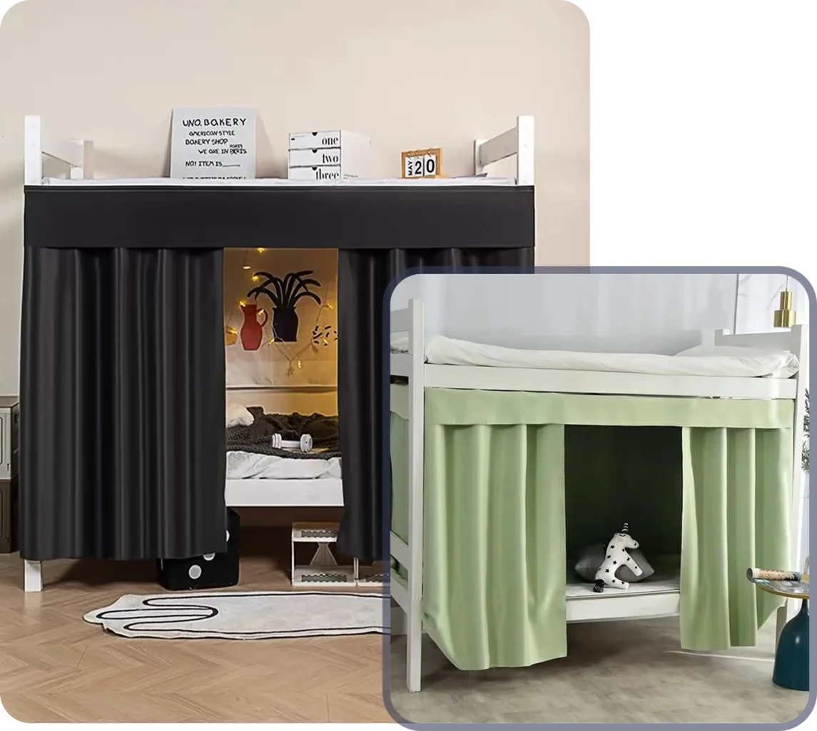 Blackout Bunk Bed Curtains