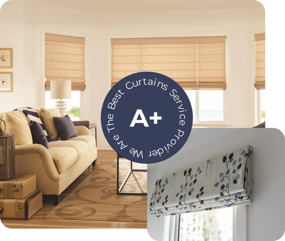 Roman Window Blinds In Dubai​