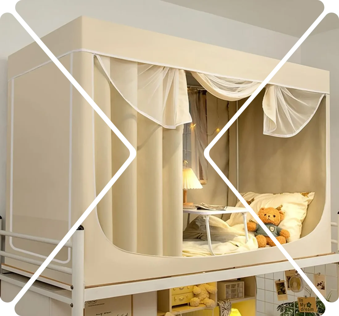 New Bunk Bed Curtains