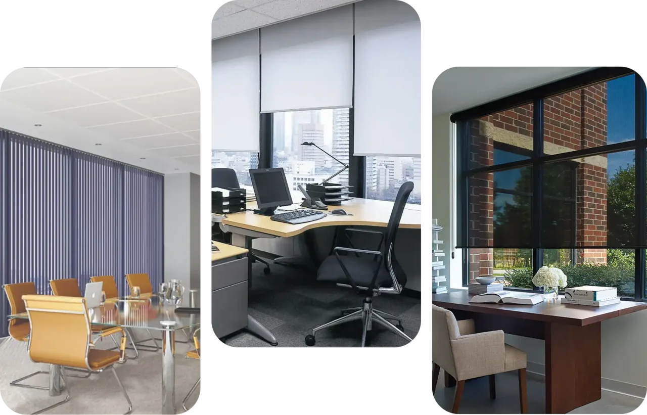 window blinds for office