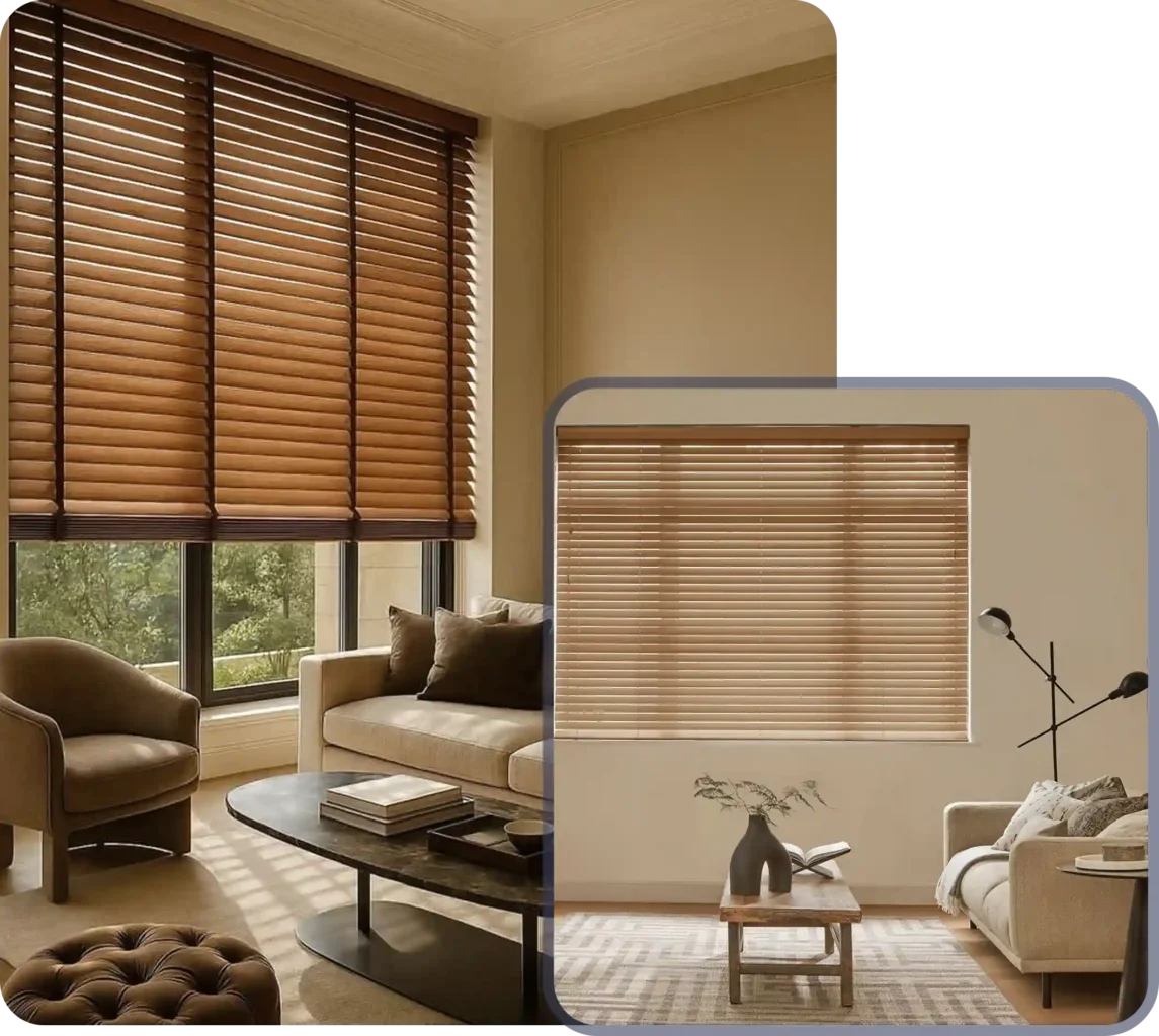 Stylish Wooden Blinds