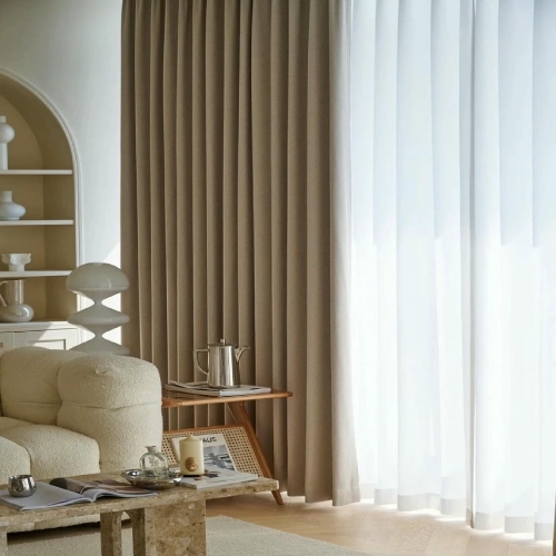 Herringbone Blackout Curtains for Bedroom