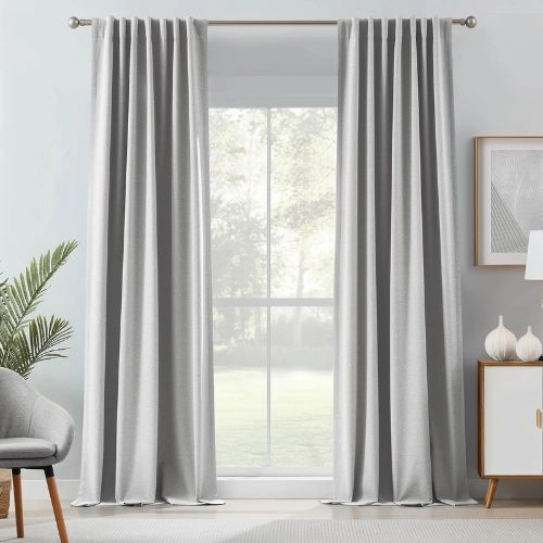 Brown Velvet Blackout Curtain