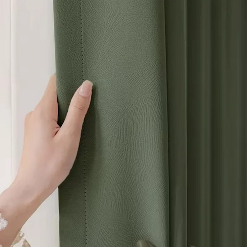 Chenille Blackout Curtains