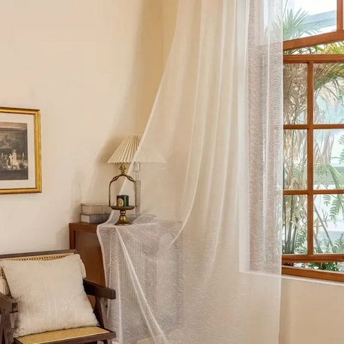 Japanese-Style Window Net Curtains