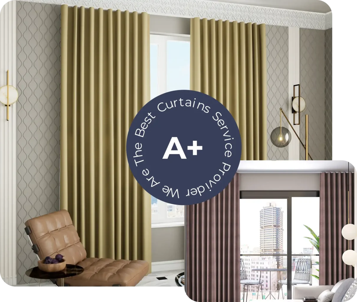 Sedar window curtains