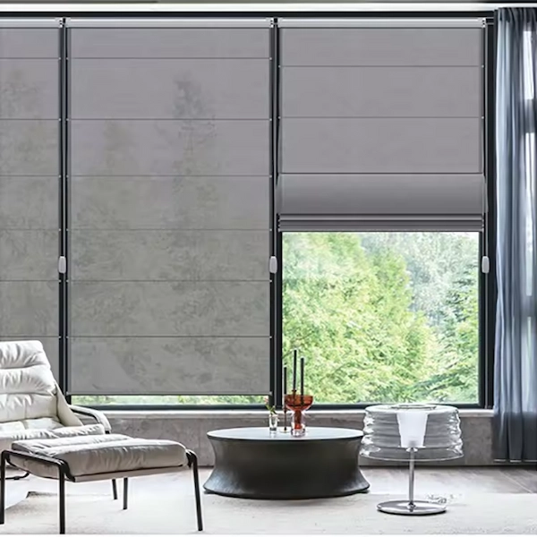 Roman Motorized Blinds