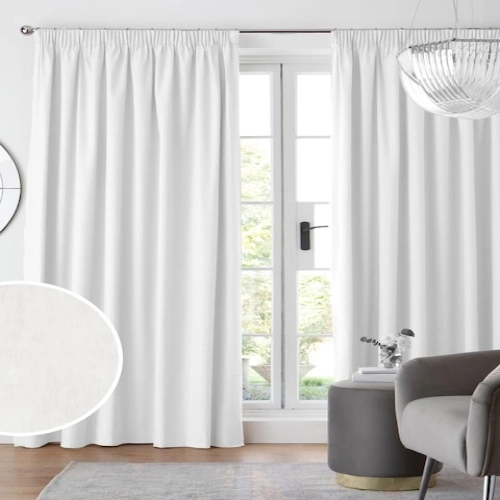 White Cotton Blackout Curtains White Cotton Blackout Curtains