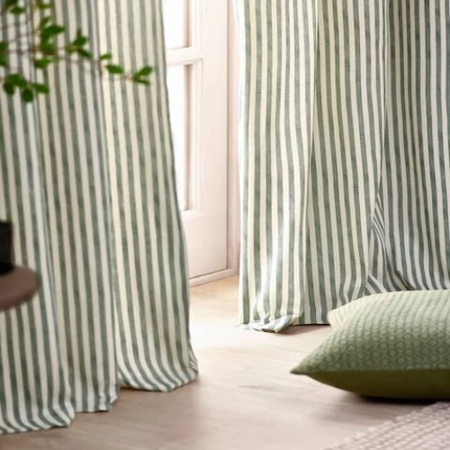 Yard Green Hebden Striped Lined Curtains Yard Green Hebden Striped Lined's Curtains