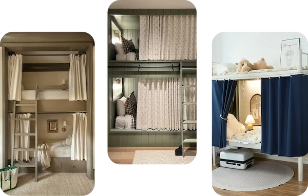 Bunk Bed Curtains Dubai
