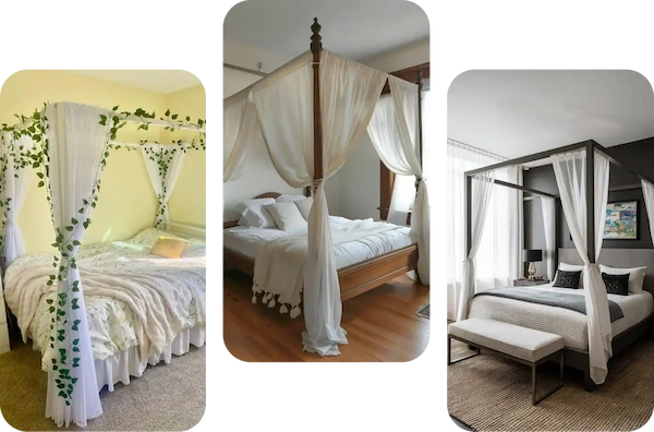 Canopy Bed Curtain Dubia